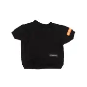 NWT HERON PRESTON Black NASA Dog Crewneck T-Shirt Size XL $370