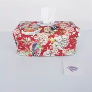 Tissue Box Cover Handmade Red May Gibbs Snuggle Pot Cuddle Pie Christmas Print