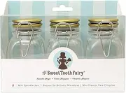 Sweet Tooth Fairy Tool Mini Sprinkle Jars - Gold (3 Piece)