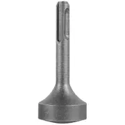 SDS Plus Ground Rod Driver, Heavy Duty Steel Drill Bit Driver, Rotary Hammer Drill Ground Rod Driver SilverGray