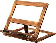 ARTIBETTER 1PC Wooden Book Reading Rack for Myopia Prevention Portable and Support Stand for Home Office Library Tablet and Music Use Lightweight Design for Reading