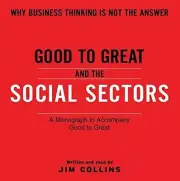 Good To Great And The Social Sector Jim Collins Audiobook 2-Disc CD NEW
