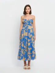 Aurora Strappy Midi Dress