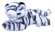Ecokins Mini White Tiger Plush Soft Toy 20cm Stuffed Animal by Wild Republic
