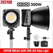 Zhiyun Molus G200 200W Bi-Color LED Video 2700K-6500K Fill COB Light for Photos