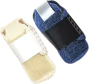 Healeved Portable Toe Splint Toe Supply Toe Splint Toe Fixing Wrap Toe Separator Splint for Crooked Toe