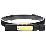 Headband Light 360 degree Rotating Removable Flashlight Rechargeable and Waterproof