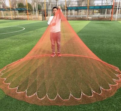 Hand Throw Fish Network Cast Net Water Catch Fishing Net Small Mesh Gillnet