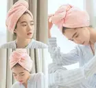 Bath Gym Microfibre Hair Fast Quick Magic Dry Towel Twist Hat Cap Cover Wrap