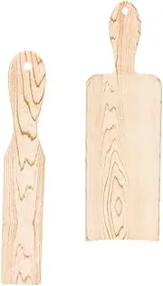 MERRYHAPY Hair Dye Paddle Board Set 2pcs Highlighting Paddles for Salon Home Use