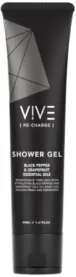 Bulk Lot 50 x Vive Re-Charge Shower Gel 40ml Tube | Bnb Supplies