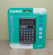 Vintage Casio Wallet Type SL-807LB BK-S Calculator Solar New In Package