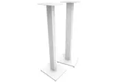 Kanto ST34W 34" Universal Bookshelf Speaker Floor Stand - White, Pair