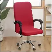 Home Office Chair Slipcovers Stretchable Computer Desk Chair Covers Mid - High Back Universal Executive Boss Chair Covers Gaming Chair Covers Non Slip (Color : #22, Size : Medium)