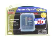 Delkin Devices Secure Digital 128MB SD Card eFilm Pro New Sealed Package