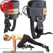 Ankle Straps for Cable Machines (Pair) Cable Attachments for Gym Set Kickbacks,