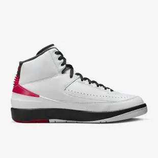 【NIKE 耐吉】籃球鞋 運動鞋 AIR JORDAN 2 RETRO 男鞋 白紅(DX2454106)