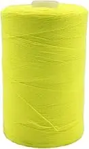 Sullivans Polyester Quality Thread 10 Pieces, 1000 Meter Length, Fluro Yellow