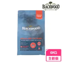 在飛比找momo購物網優惠-【BLACKWOOD 柏萊富】無穀全齡貓配方《雞肉+豌豆》6