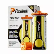 Paslode, Universal Short Yellow Trim Fuel, 816007,Finish and Brad Nailers,2 Pack