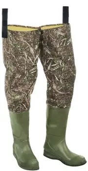 Hip Waders – Waterproof Camo Hip Waders for Men & Women with Boots Lightweigh...