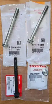 90022-PRB-A01 OEM HONDA K20A2 WATER PASSAGE MOUNT HARDWARE SET 02-06 RSX TYPE-S