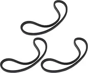 3pcs Lawn Mower V-Belt Replacement 22431-768-003 22431768003 Compatible with Honda HS1132 HS828 HS928 HS55 31x1/2x5/16 Inch Black