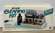 Vintage Allsop Micro Cleaning Kit - Complete Computer Maint - W/Diskfile Storage