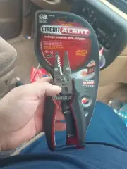GB Circuit Alert Voltage Sensing Wire Stripper 10-18 Snap In Sensor W Batteries