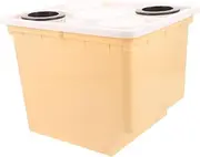 CANIGHT Greenhouse Soilless Cultivation Bucket for Balcony Nursery Hotel Use Plastic Planting Pot for Flowers Vegetables Fruits