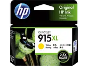 HP 915XL High Yield Yellow Original Ink Cartridge [3YM21AA]