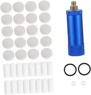 High Pressure Separator Filter Dual Oil Water Alloy Aluminum Separator for Efficient Filtration Compatible with Air Tools Durable Design