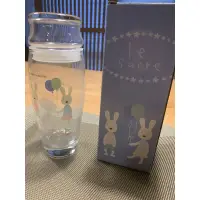 在飛比找蝦皮購物優惠-《皌皌的小店》「法國兔-兩用密封罐杯/玻璃杯」全新