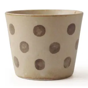 【Lily35Home】米色棕水玉輕量盤 茶杯 日本製 餐盤 瓷盤 水果盤 甜點盤 點心盤 蛋糕盤 盤子 圓盤 餐具