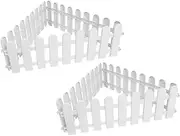 Portable 6-Piece Outdoor Tortoise Fence Reptile Playpen Garden Picket Fence Pet Supplies Easy Set-up