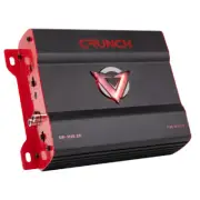 NEW Crunch DR-3125.2D V-Drive Series 3125W Max 2-Channel Class-D Amp 1-YR WRTY