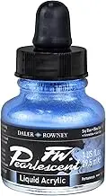 FW Pearlescent Liquid Acrylic Inks 29.5ml DALER-ROWNEY - Sky Blue