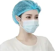 Disposable Hair Nets,Bouffant Caps Hairnet Dust Head Cover Stretch Elastic Hats Nonwoven Elastic Cap Unisex Soft and Breathable for Food Service Kitchen Salons Home Baking Sleeping Shower