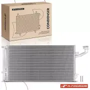 A/C Condenser w/ Drier & Bracket for Hyundai Sonata 2020 2021 2022 2023 L4 2.0L