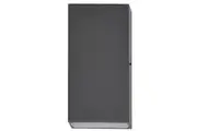 Pillar Light Up/Down 12V 3W Rectangular Black 3000K IP65 Flush Mount 2x300LM
