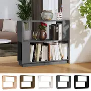 Solid Wood Pine Book Cabinet/Room Divider Home Bookshelf Multi Colours vidaXL