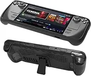 Mayfan Kickstand for Steam Deck, Soft TPU Protective Cover Case for Steam Deck Stand with Button Stickers