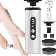 Callus Remover Electric - Foot Scraper Dead Skin Remover,Pedicure Filer Scraper with 9 Speeds for Travel, Spa, Home