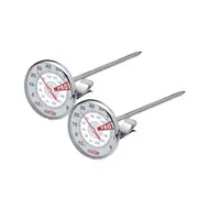 2x La Cafetiere 14cm Stainless Steel Coffee Milk Frothing Thermometer Dial Latte