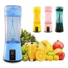 Portable Blender Juicer Cup USB Rechargeable Mixer Fruit Machine Shaker