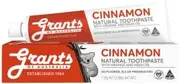 GRANTS OF AUSTRALIA Natural Toothpaste Cinnamon with Orange & Neem Oil 110g