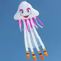 在飛比找蝦皮商城精選優惠-濰坊風箏 軟體風箏 無骨架大型立體水母風箏 多色掛件風箏