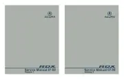 2007 2008 2009 Acura RDX Shop Service Repair Manual Book Engine Drivetrain