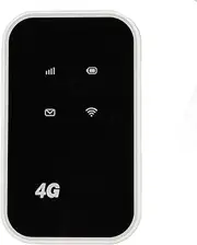4G LTE Travel Router, Portable Router with SIM Card Slot, Mobile Hotspot, 2.4G Modem Router High Speed Smart Router for Europe Asia, Long Lasting Rechargeable Router