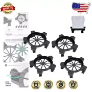 5 Gallon Bucket Dolly (4pcs) - Lightweight Caster Dolly for Easy Maneuvering